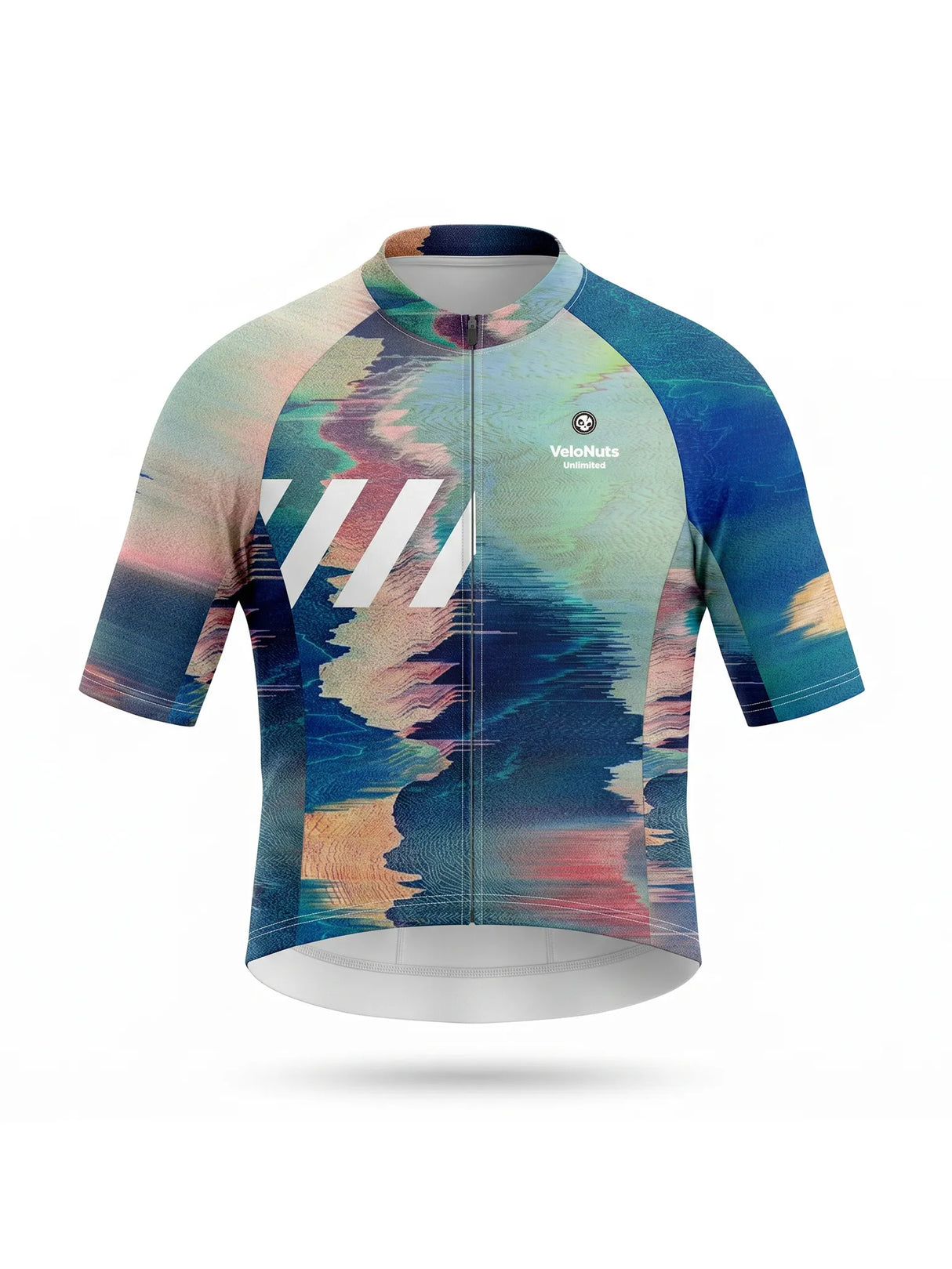 Herren-Radtrikot mit Straßengraffiti