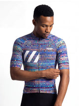 Herren-Radtrikot Pixel Riot