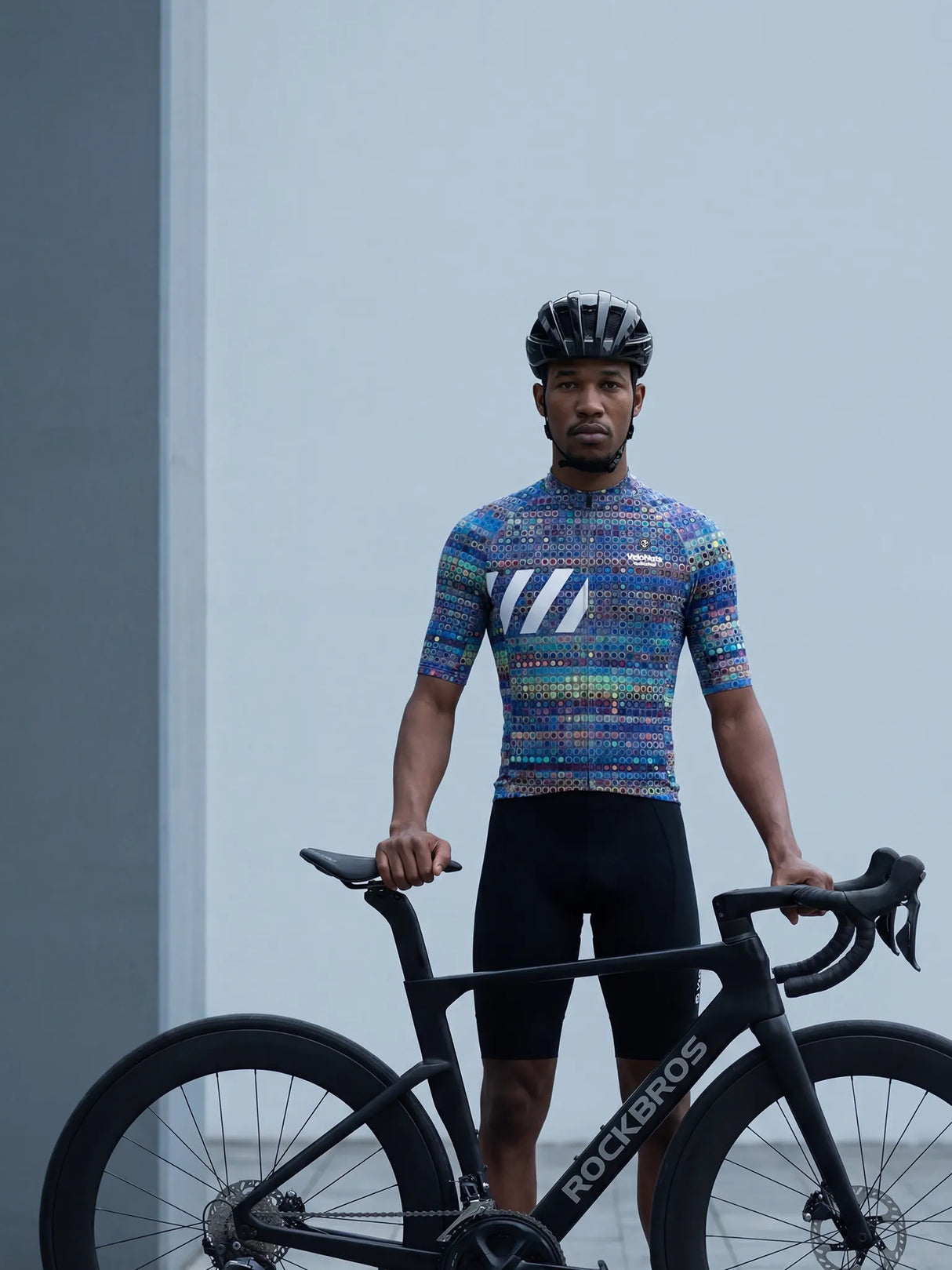 Herren-Radtrikot Pixel Riot
