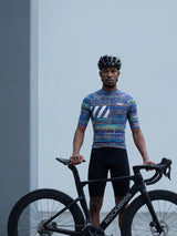 Herren-Radtrikot Pixel Riot