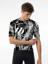 Herren-Radtrikot Ink Burst