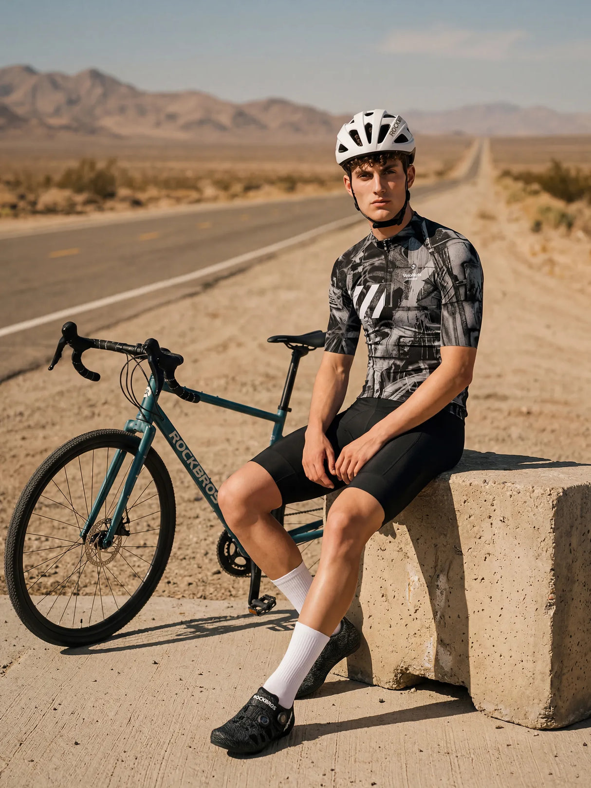 Herren-Radtrikot Ink Burst