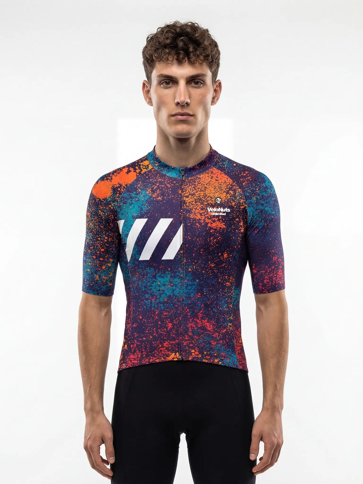 Herren-Radtrikot Ink Burst