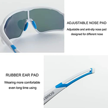ROCKBROS Fahrradbrille Polarisierte Sportsbrille mit UV-Schutz - ROCKBROS-EU